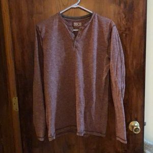 Buckle long sleeve knit